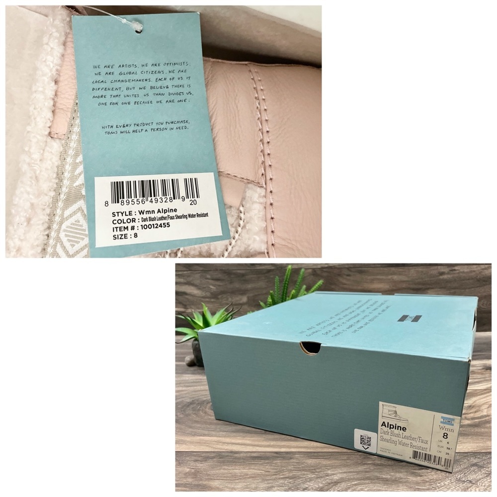 Toms Alpine Faux Shearling Water Resistant Boot - Picture 3 of 12